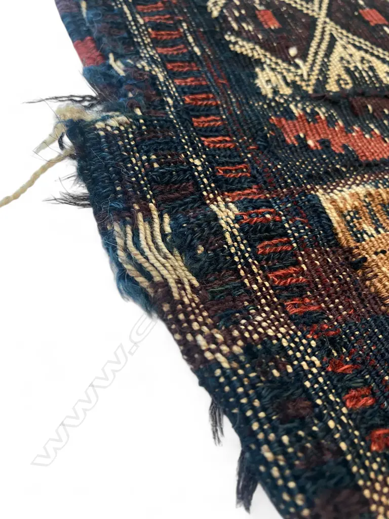 Baluch Balisht wool camel flatweave bag, Image 1++